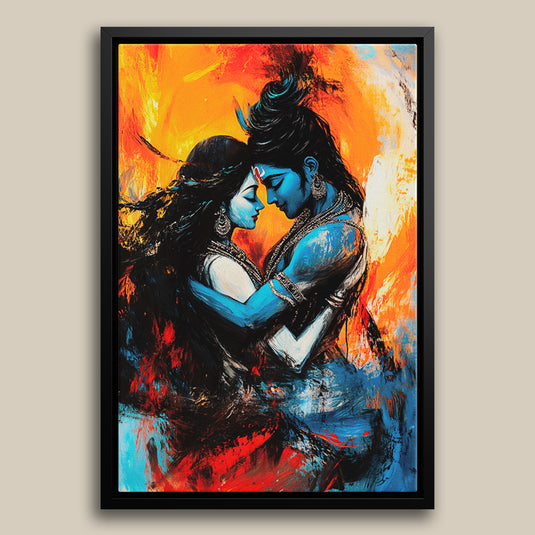 The Cosmic Lovers - Religious Wall Art