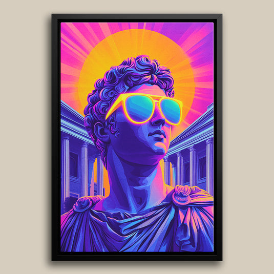 Cool Greek Antiquity Wall Art - Pop Art Style