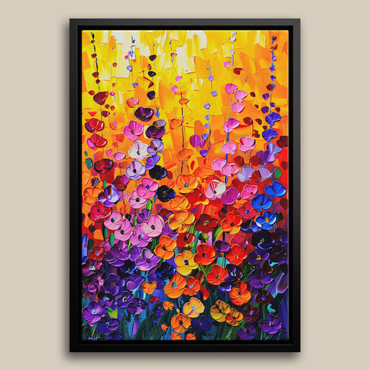 Spectrum of Pelats - Botanical Floral Wall Art