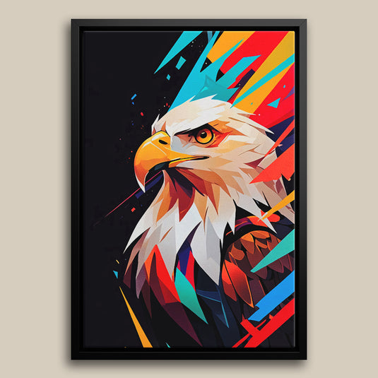 A Pop Of Power - Eagle Wall Art Print