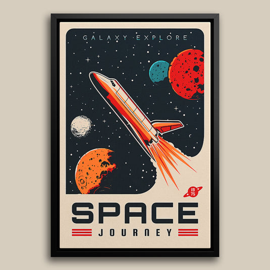 Space Journey - Space Wall Art