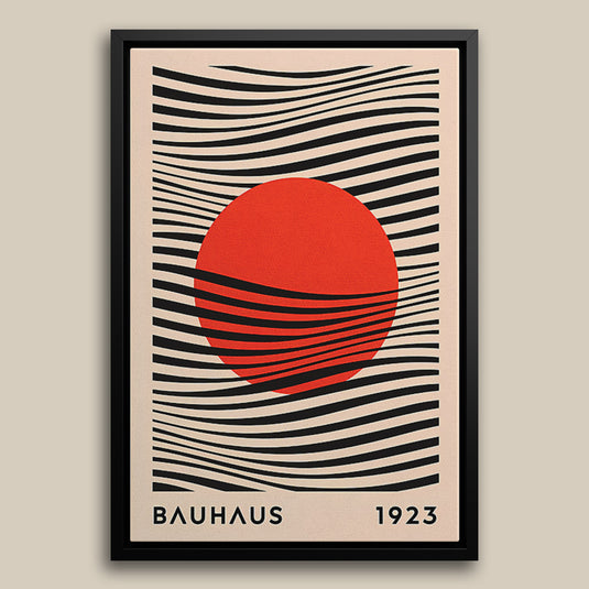 Bauhaus Sunset - Bauhaus Wall Art