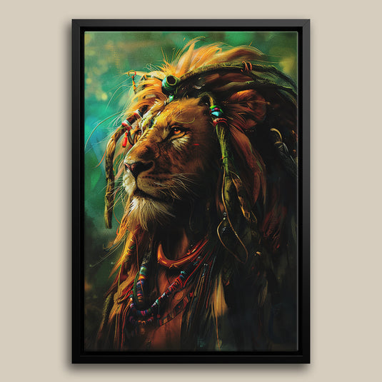 Rastafari King - Animal Wall Art