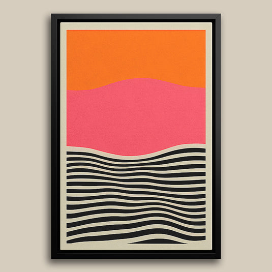 Striped Minimalism - Minimal Wall Art