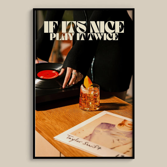 Play It Twice - Bar Posters