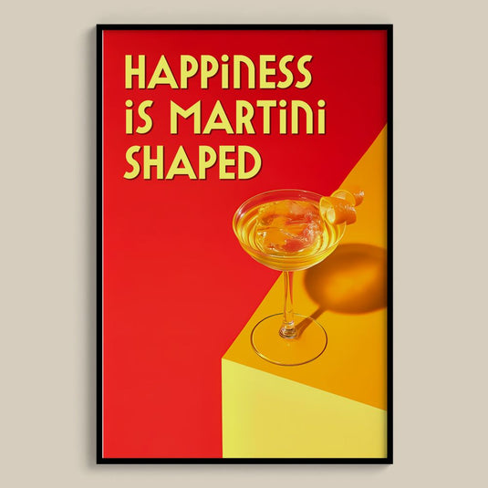 Martini Shaped - Bar Posters