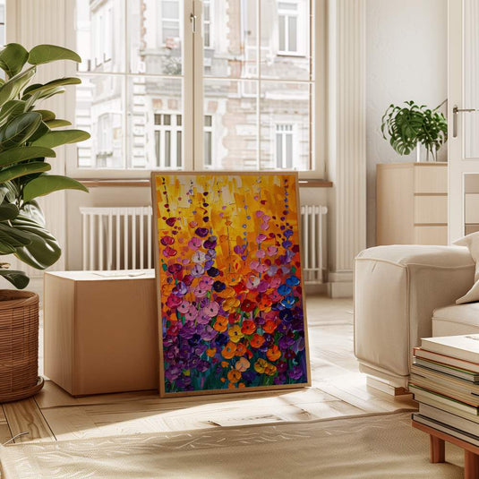 Spectrum of Pelats - Botanical Floral Wall Art