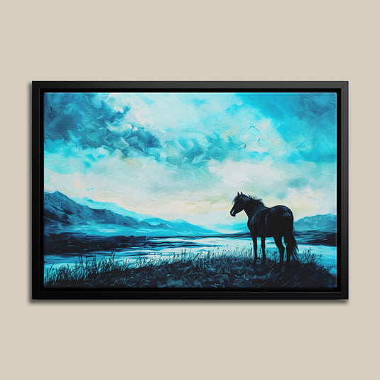 Mountain Stallion - Landscape Painting
