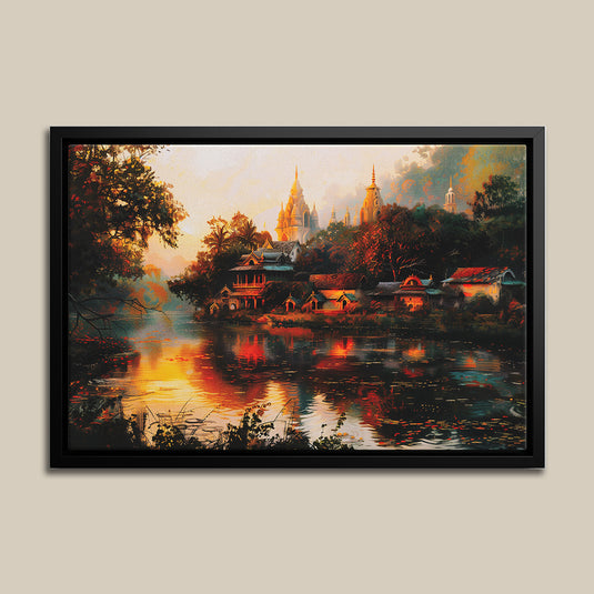 Sacred Shores - Landscape Painting