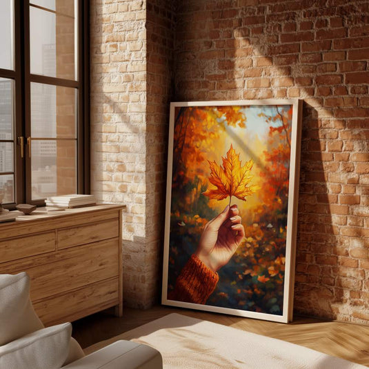 Leafy Love - Botanical Wall Art