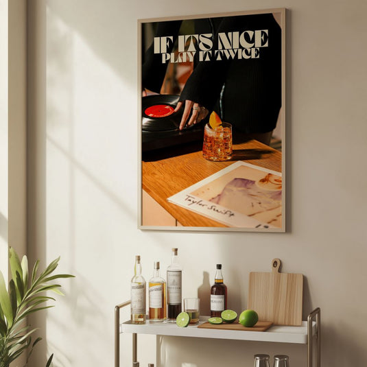 Play It Twice - Bar Posters