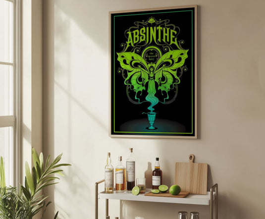 The Green Fairy Absinthe - Bar Posters