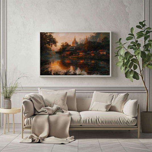 Sacred Shores - Landscape Painting