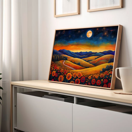 Valley of Flowers - Landscape Wall Art