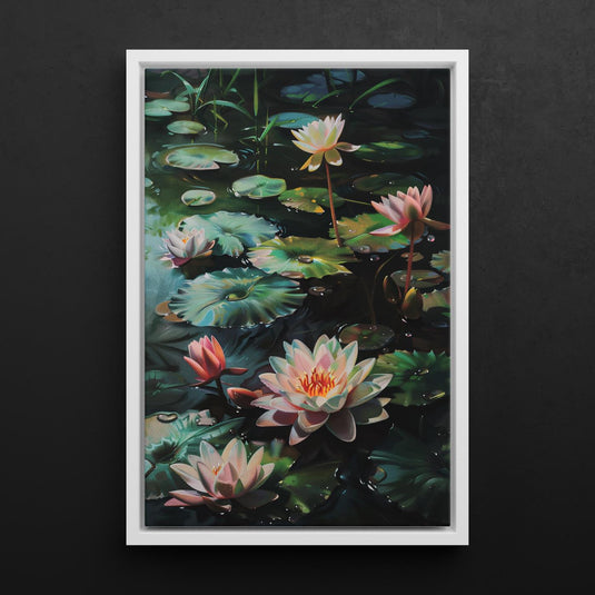 Peaceful Lotus - Floral Art