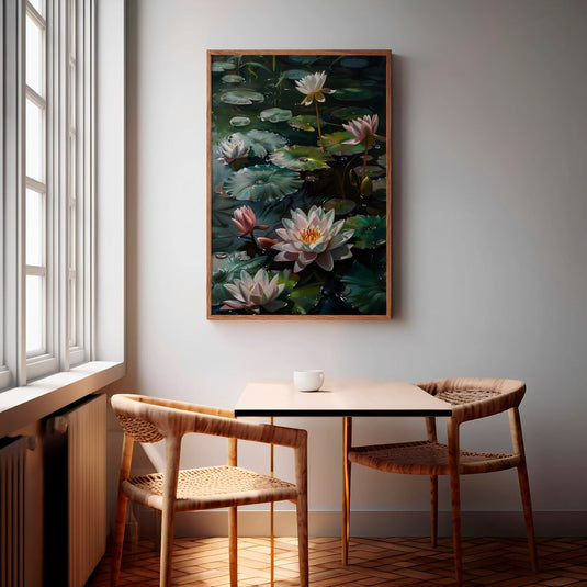 Peaceful Lotus - Floral Art