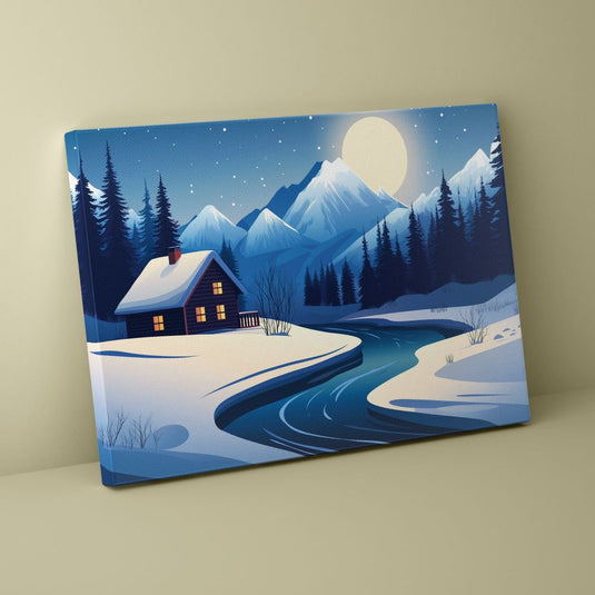 A snowy Serenade - Landscape Wall Art