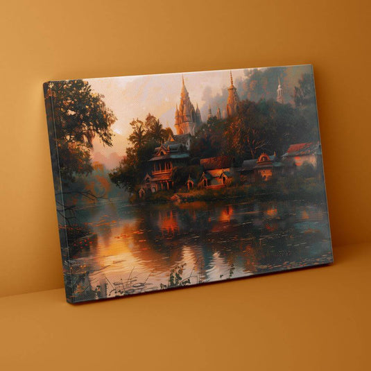 Sacred Shores - Landscape Painting