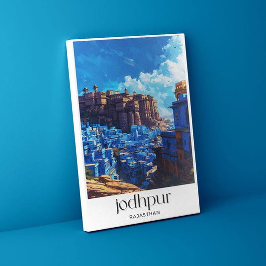 The Blue City Jodhpur - Travel Wall Art