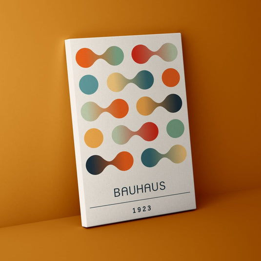 Playful Patterns - Bauhaus Wall Art - Set of 2