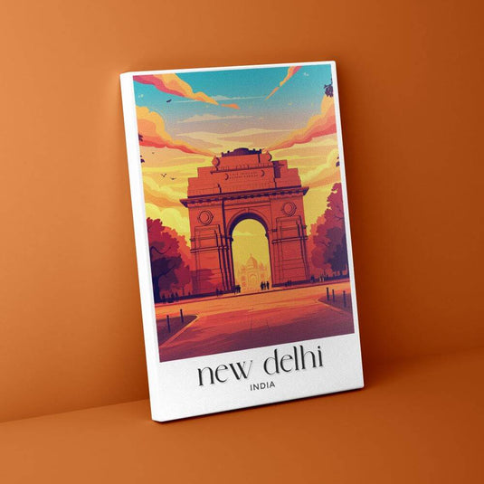 Vibrant Delhi - Travel Wall Art