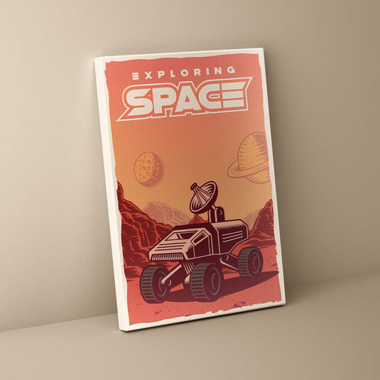 Galactic Rover - Space Wall Art