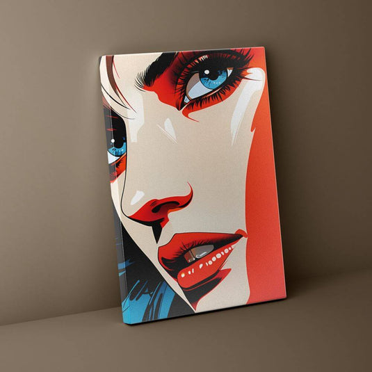 Lady in Pop - Portrait Wall Art