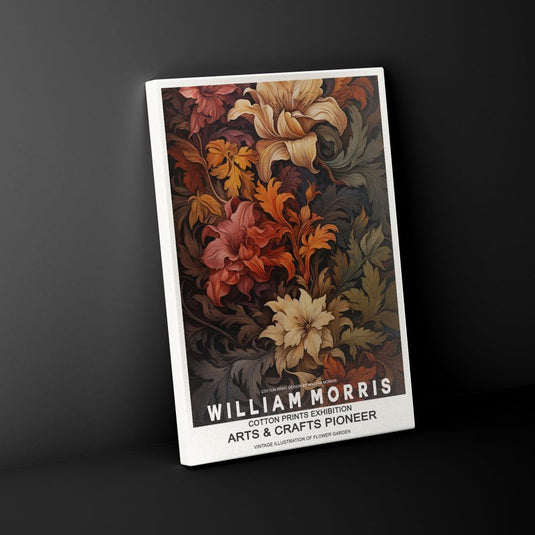 William Morris Exhibition - Botanical Wall Art - Set of 3