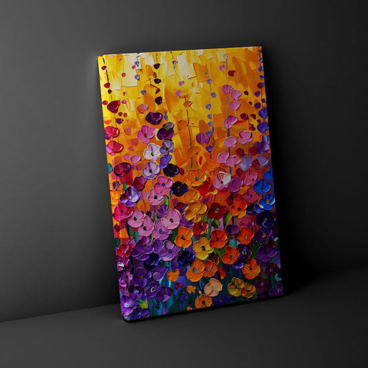 Spectrum of Pelats - Botanical Floral Wall Art
