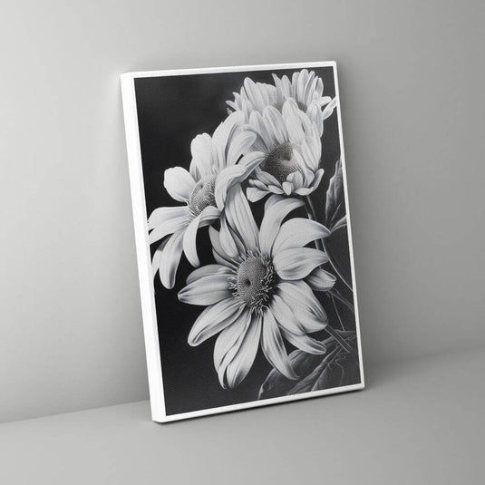 Tulip And Daisy - Floral Wall Art - Set of 2