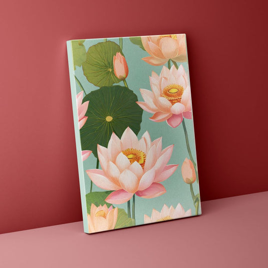 Lotus Symphony - Lotus Wall Art - Set of 3