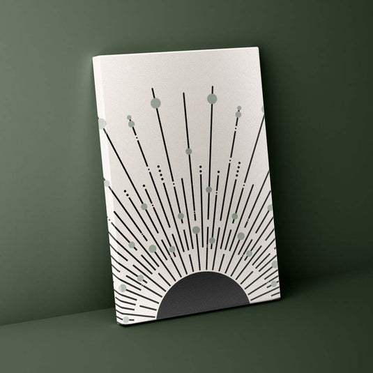 Mid Century Geometric Art - Set of 3