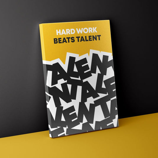 Words and Talent - Motivational Wall Art - Set of 2