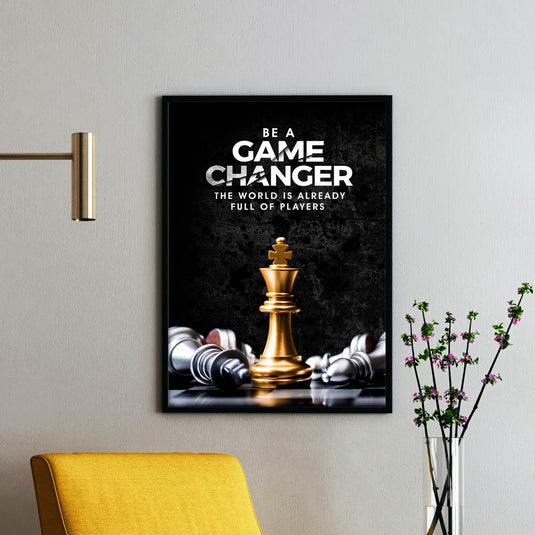 Game Changer - Motivational Wall Art