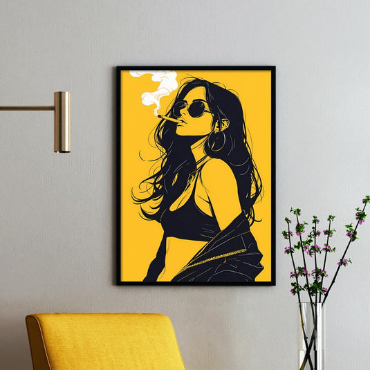 Silent Rebel - Pop Art Style - Canvas Wall Art