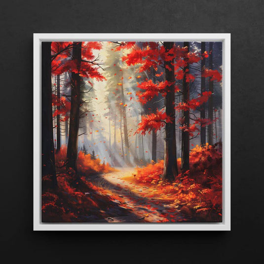 Falling Leaves - Landscape Wall Art
