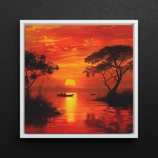 Crimson Skies - Landscape Wall Art