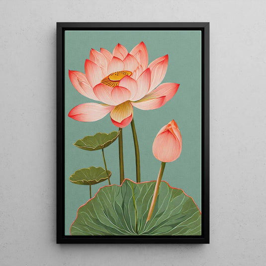 Lotus Symphony - Lotus Wall Art - Set of 3