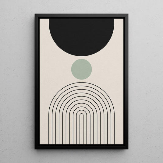 Mid Century Geometric Art - Set of 3