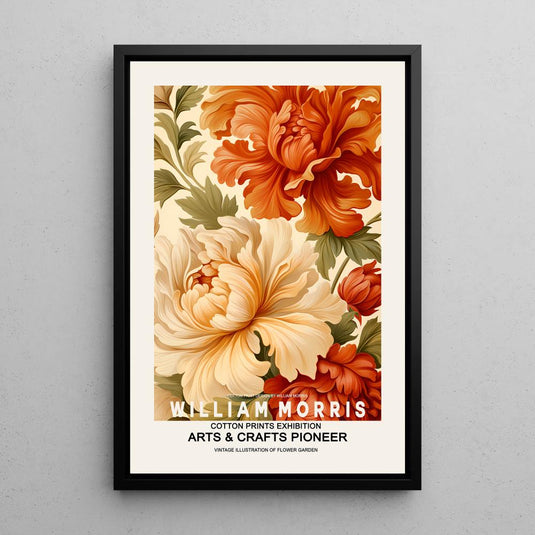 William Morris Exhibition - Botanical Wall Art - Set of 3