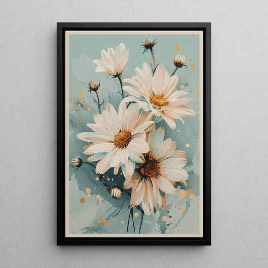 Daisy Delight - Floral Wall Art - Set of 2