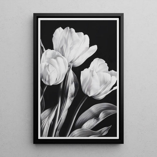 Tulip And Daisy - Floral Wall Art - Set of 2