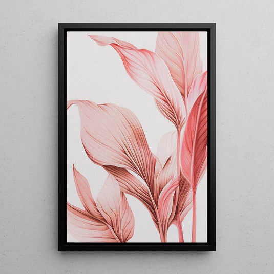 Pink Garden - Botanical Wall Art - Set of 3