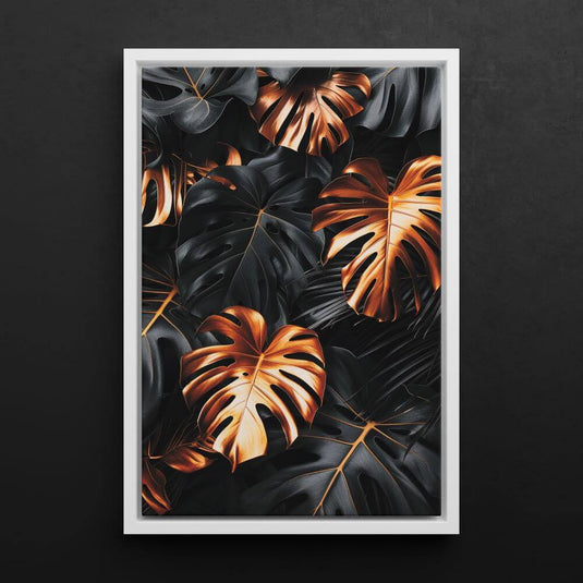 Copper Monstera - Botanical Wall Art