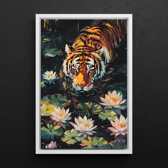 Lotus and the Beast - Animal Illustration Art