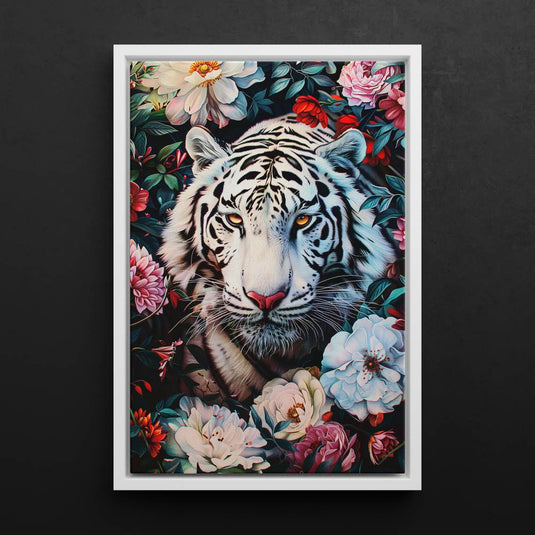 The White Tiger - Animal Wall Art