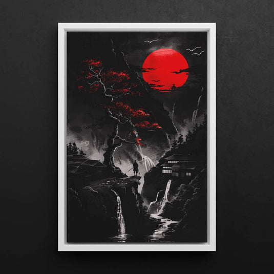 Blood Moon - Japanese Wall Art