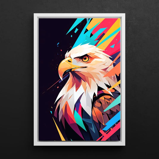 A Pop Of Power - Eagle Wall Art Print