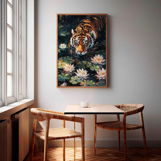 Lotus and the Beast - Animal Illustration Art