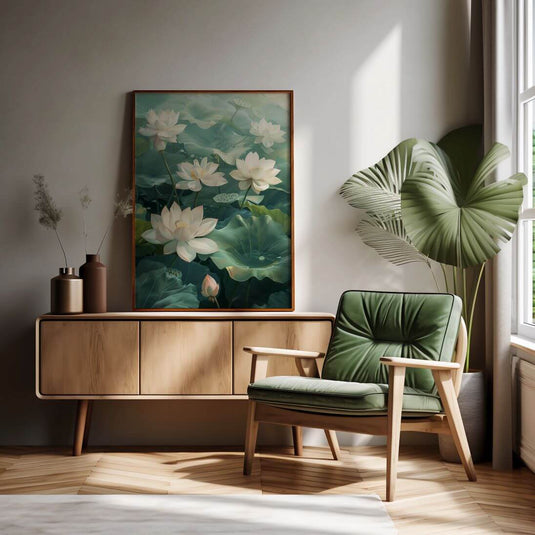 Lotus Paradise - Floral Wall Art